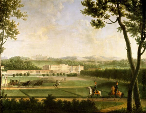 Schloss Schonbrunn a Antoine Bidauld