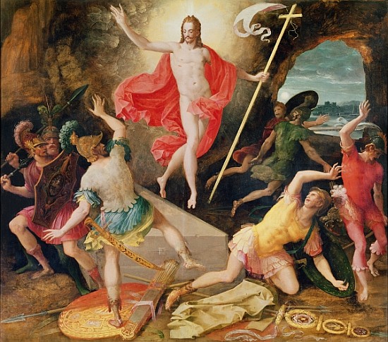 The Resurrection of Christ, c.1594 a Antoine Caron