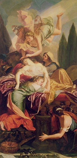 The Death of Dido a Antoine Coypel