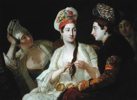 Turkish Women a Antoine de Favray