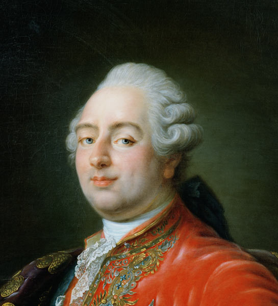 Louis XVI (1754-93) 1786 (detail of 180025) a Antoine Francois Callet