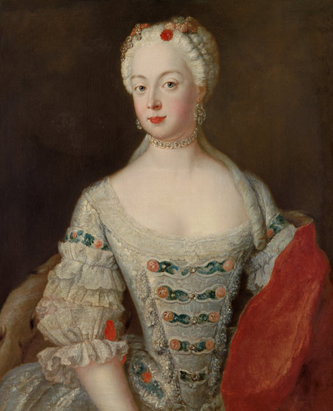 Crown Princess Elisabeth Christine von Preussen, c.1735 a Antoine Pesne