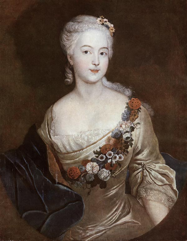 Wilhelmine of Bayreuth a Antoine Pesne