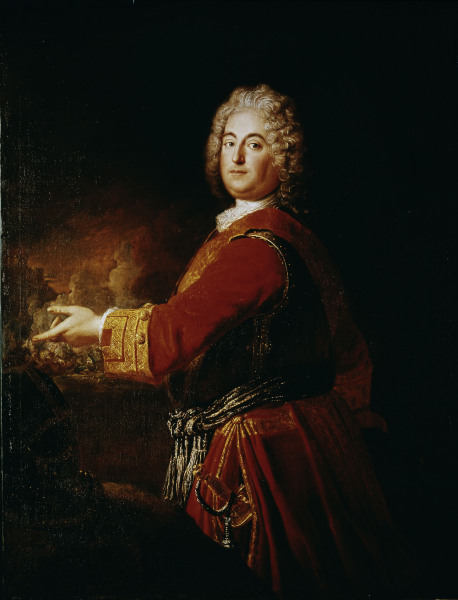 Christian Ludwig of Brandenburg a Antoine Pesne