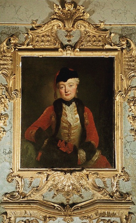 Portrait of Wilhelmine Dorothee von der Marwitz (1718-1787) a Antoine Pesne