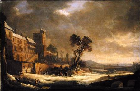 The Month of January, Snow Effect a Antoine Pierre the Younger Patel