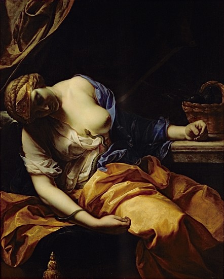 The death of Cleopatra a Antoine Rivalz