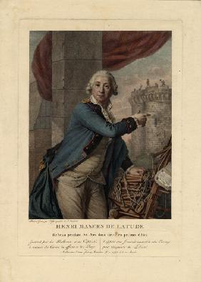 Portrait of Henri Masers de Latude (1725-1805)