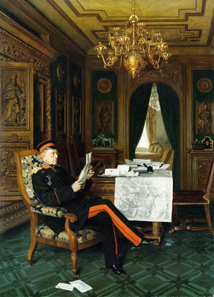 Moltke in Versailles a Anton Alexander von Werner