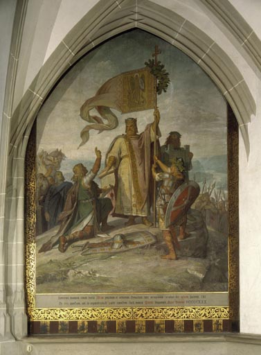 Heinrich I. gruendet im Jahre 929 die Burg Meissen a Anton Dietrich