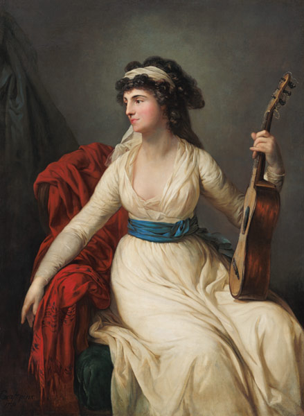 Portrait 'Tina' Gräfin of Brühl. a Anton Graff
