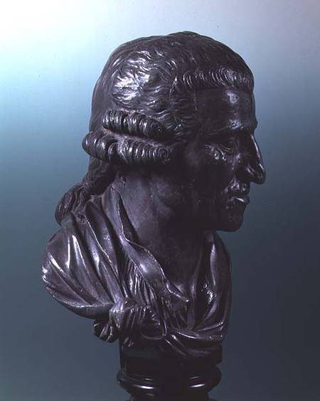 Joseph Haydn (1732-1809), portrait bust a Anton  Grassi