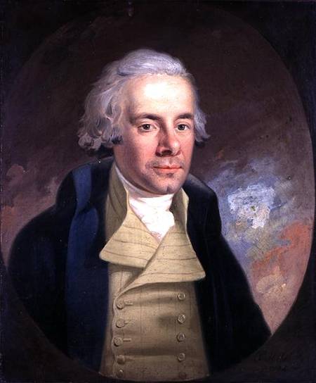 Portrait of William Wilberforce (1759-1833) a Anton Hickel