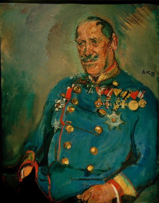 Portrait General Seibt a Anton Kolig