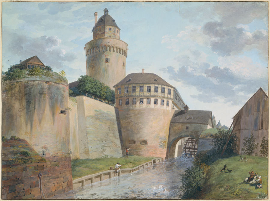 Der ehemalige Schneidwall (Festungswerk) a Anton Radl