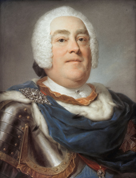 Augustus III of Poland a Anton Raffael Mengs