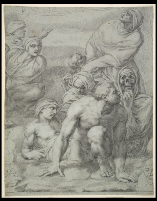 Group of Risen Dead from Michelangelo’s “Last Judgement” a Anton Raphael Mengs