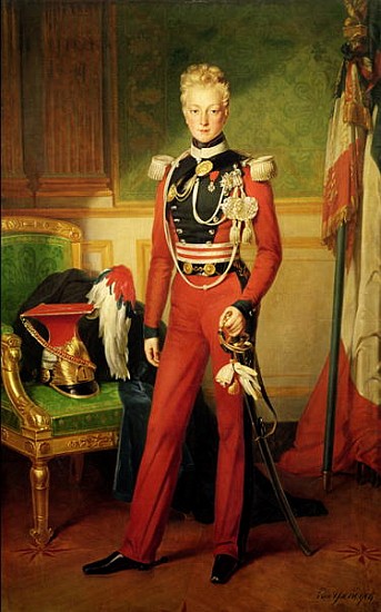 Louis-Charles-Philippe of Orleans (1814-96) Duke of Nemours a Anton van Ysendyck