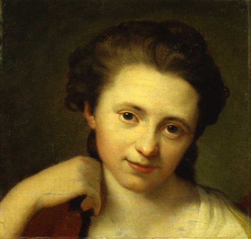 Portrait von Angelika Kauffmann. a Anton von Maron
