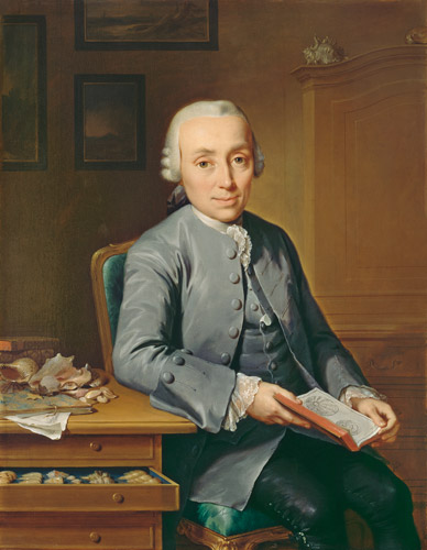 Portrait of the Konchyliologen J. Fr. Ettling a Anton Wilhelm Tischbein