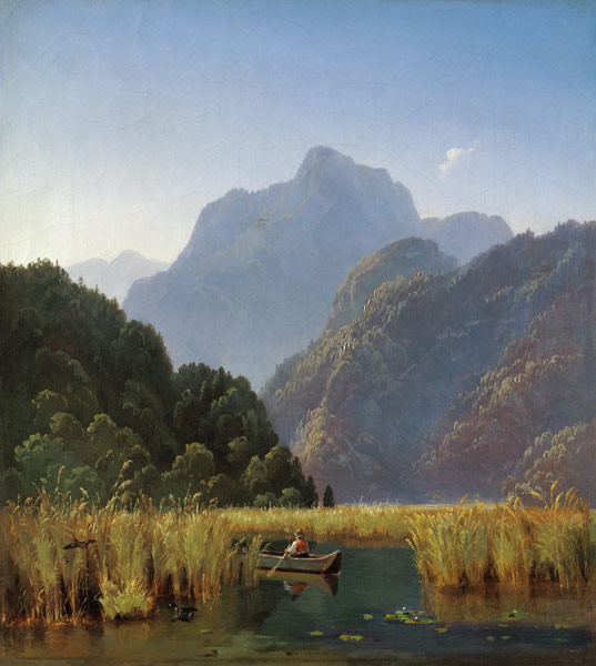 At the Kochelsee a Anton Zwengauer