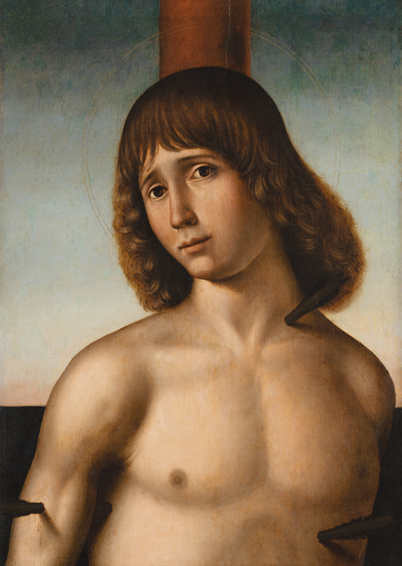 St. Sebastian at the Column a Antonello da Saliba