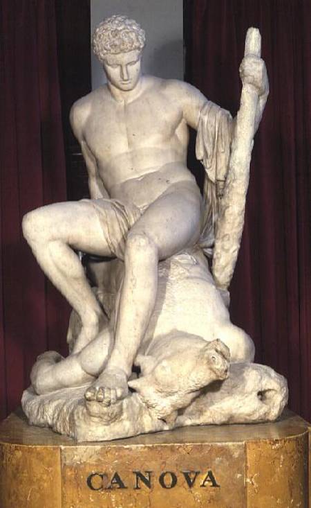 Theseus and the Minotaur a Antonio  Canova