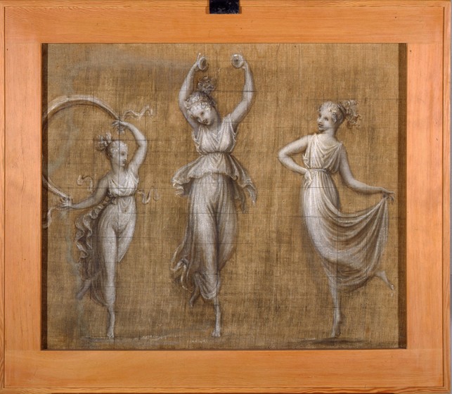 Three dancers a Antonio Canova
