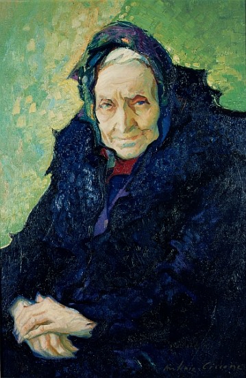 Elettra in Violet Blue, 1966-67 (oil on canvas)  a Antonio  Ciccone