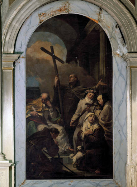 A.Zucchi/Bonaventura, Peter of Alcantara a Antonio Zucchi