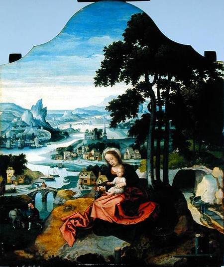 The Rest on the Flight into Egypt a Antwerp Master
