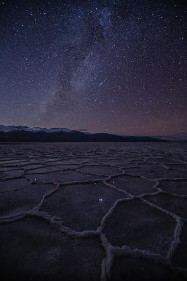 Milky Way with Meteor