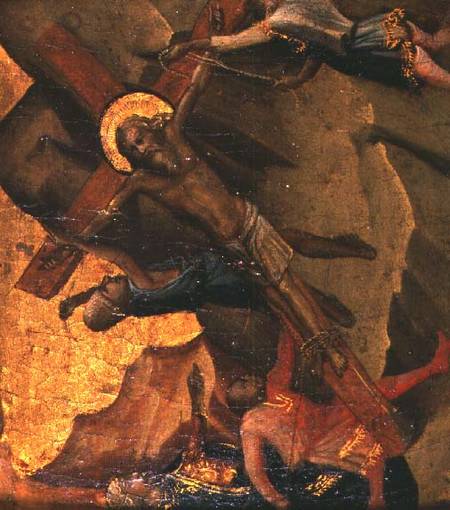 The Martyrdom of St. Andrew (panel) a Arcangelo  di Cola da Camerino