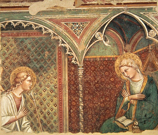 The Annunciation, late 14th century a Aretino Luca Spinello or Spinelli