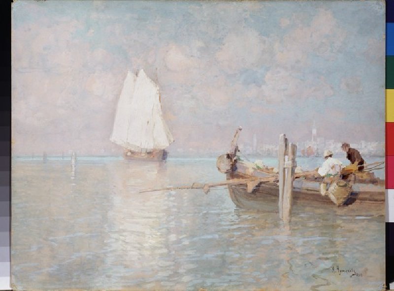 The Bay of Venice a Arkadi Afanasyevich Chumakov