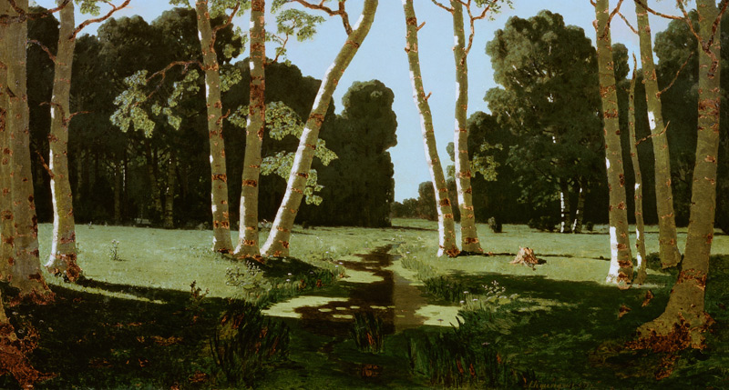 Birch Grove a Arkip Ivanovic Kuindzi