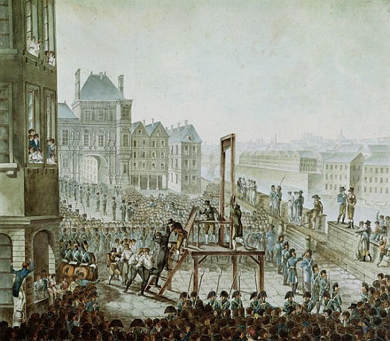 The Execution of Georges Cadoudal (1771-1804) and his Accomplices, Place de Greve, 25th June 1804 a Armand de Polignac