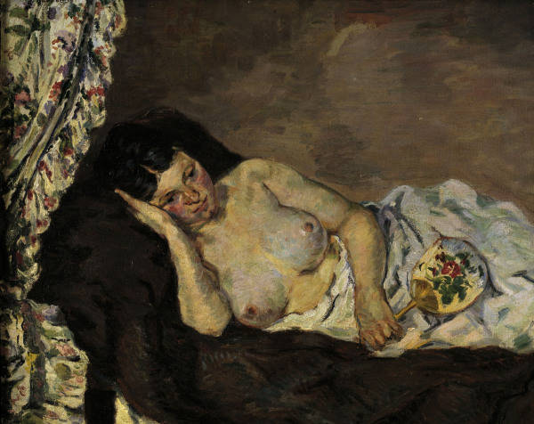 A.Guillaumin / Reclining nude / 1877 a Armand Guillaumin