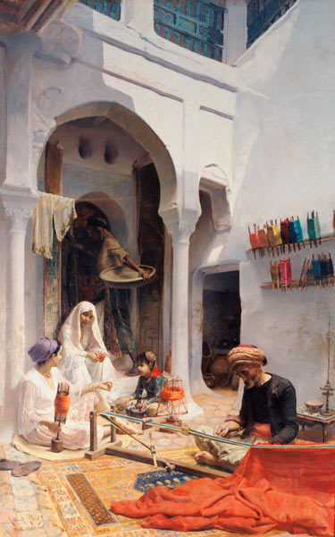 An Arab Weaver a Armand Point