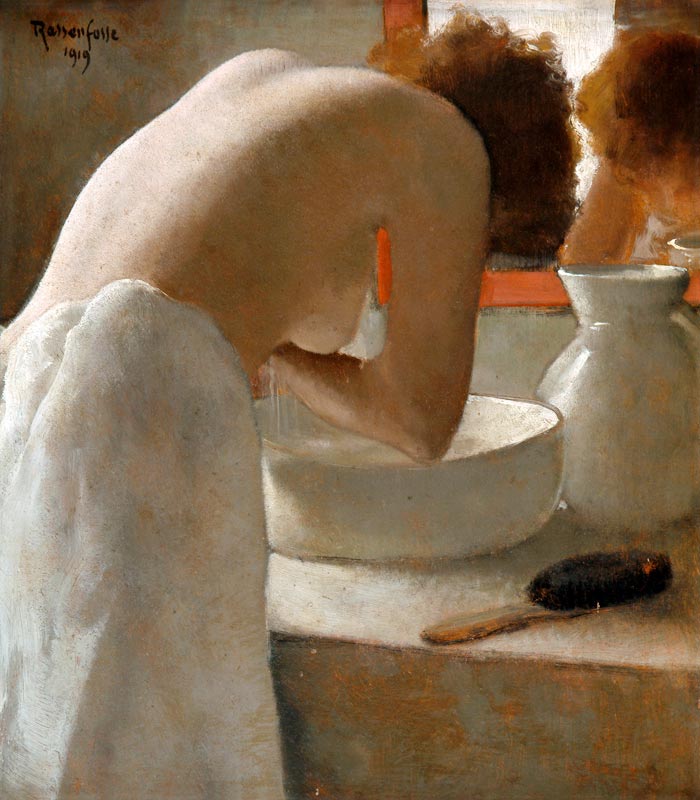 Woman Washing a Armand Rassenfosse
