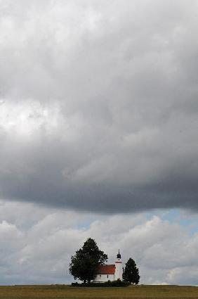 Gewitterwolken über Ostbayern