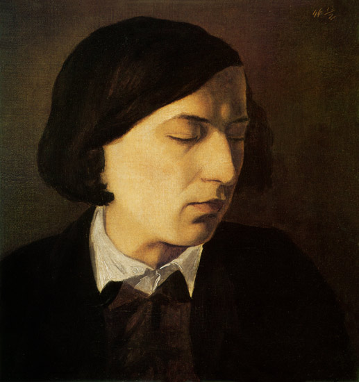 Portrait Alexander Michelis a Arnold Böcklin