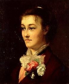 Portrait of a lady a Arnold Böcklin