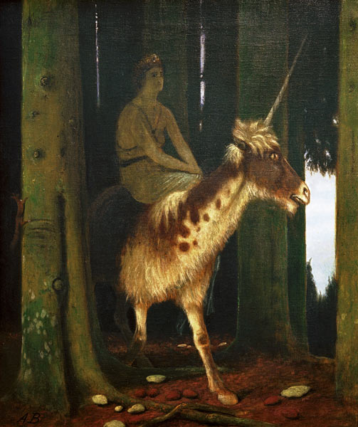 The silence of the woods a Arnold Böcklin