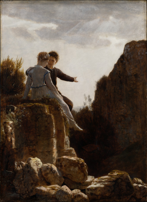 The Honeymoon a Arnold Böcklin