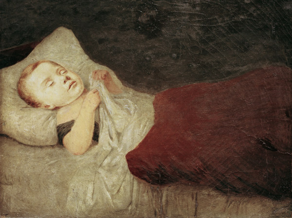 Sleeping Child a Arnold Böcklin