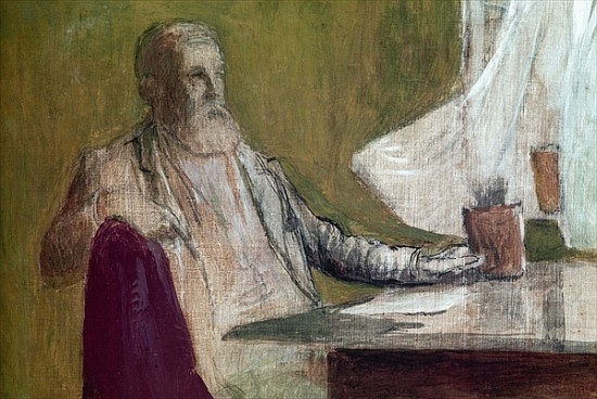 Self Portrait, 1893-95 a Arnold Böcklin