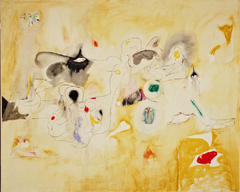 The Plough and the Song, 1947 (oil on canvas) a Arshile Gorky