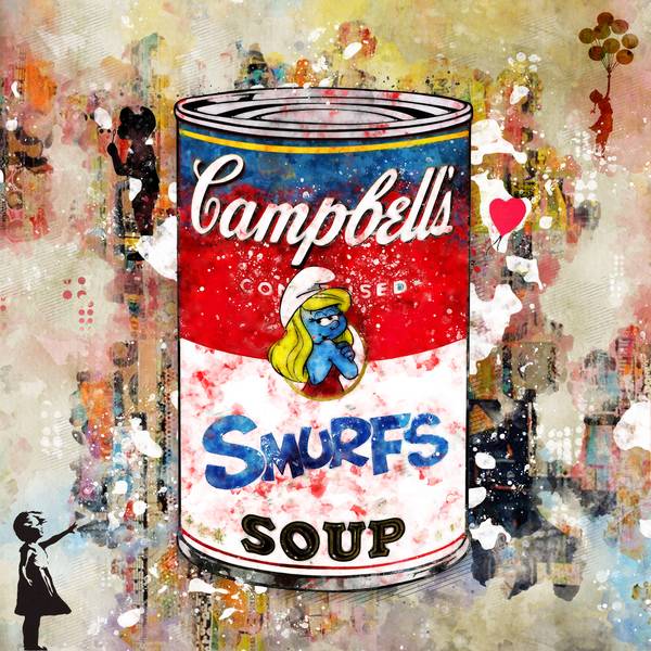 Campbell's Smurfs a Benny Arte