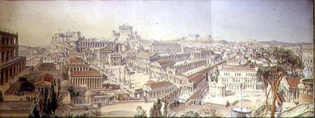 Rome As it Was, Restored After Existing Remains a Arthur Ashpitel